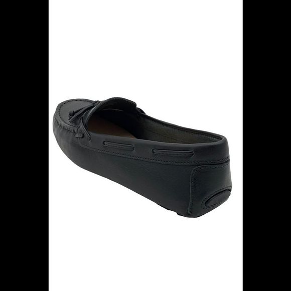 Earth Origins Leather Driving Moccasins Monarch Black - Medium - Picture 2 of 3